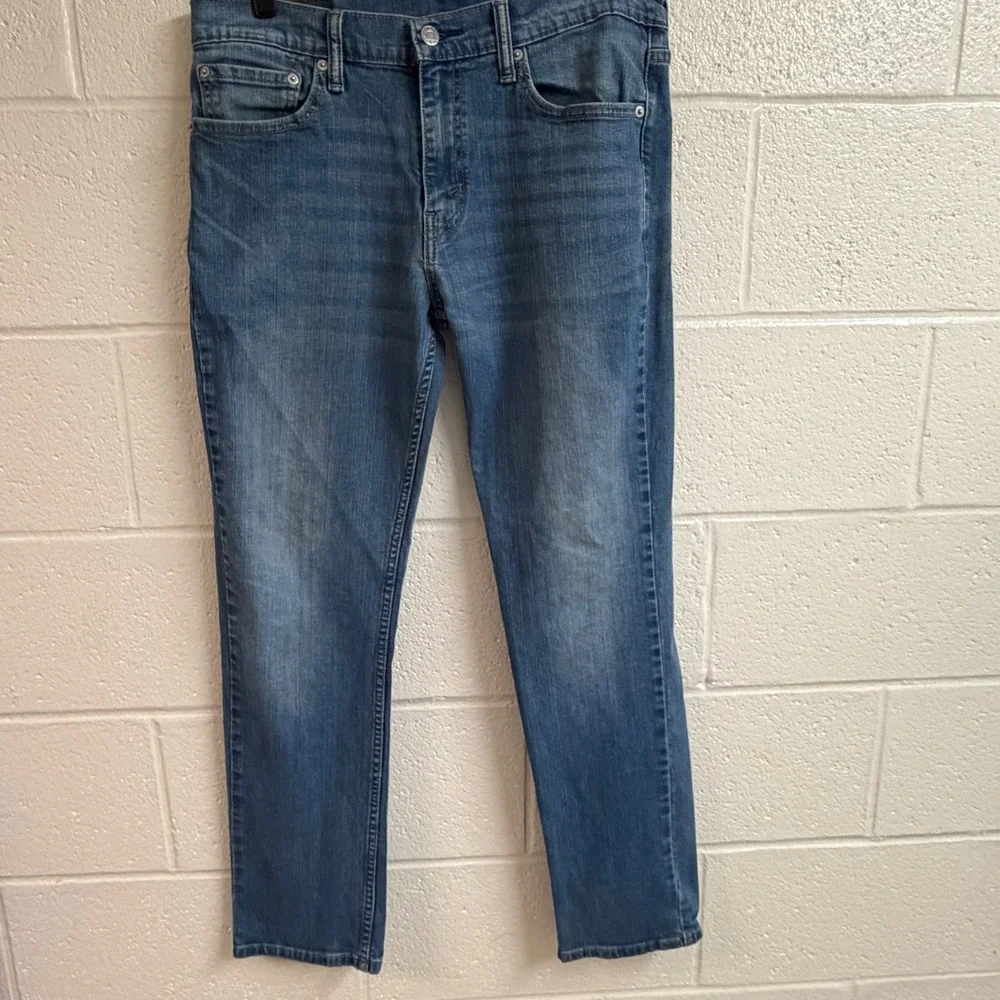 Levis Mens 511 Slim Fit Jeans 33x31 Blue Medium Wash Denim Casual Classic